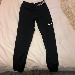 Nike Pro dri fit leggings! Size medium